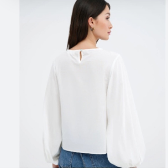 C'Isa Tops - Elegant White Women's Top
